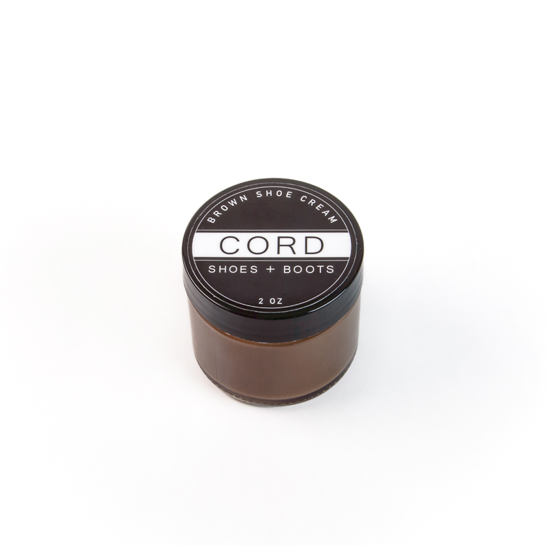 Brown Shoe Cream | Cord Shoes and Boots | Made in the USA