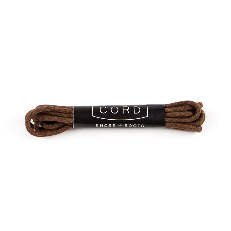 Brown Shoelaces | Cord Shoes and Boots | Made in the USA