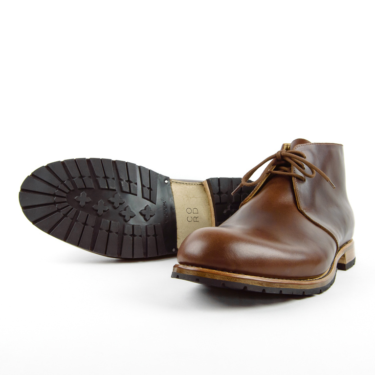 Men's Easton Boot in Brown | Cord Shoes and Boots | Made in the USA