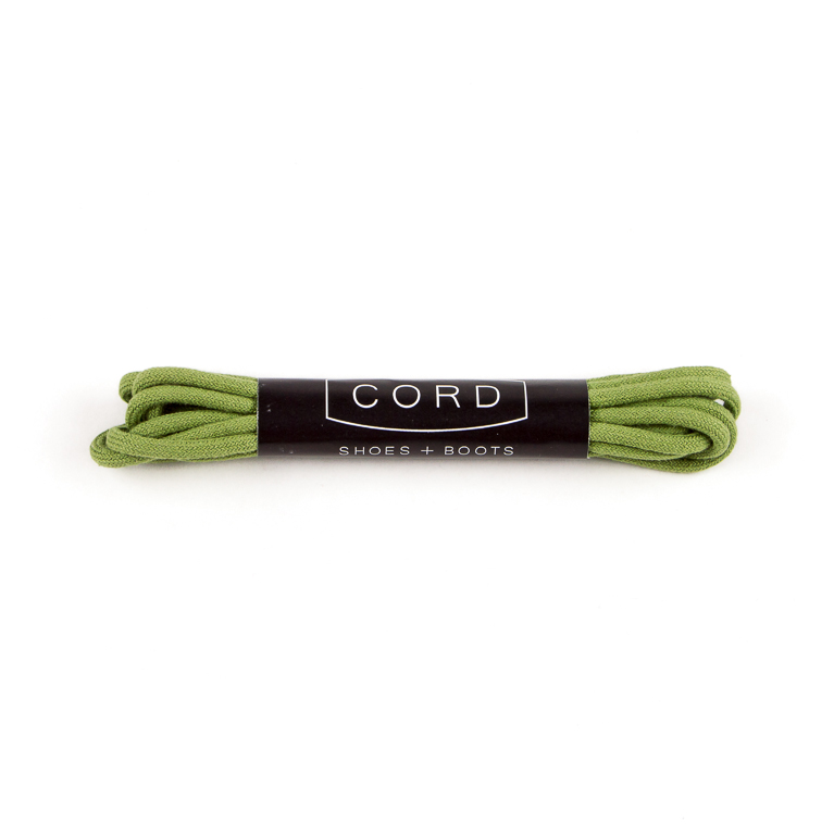 Green Shoelaces | Cord Shoes and Boots | Made in the USA