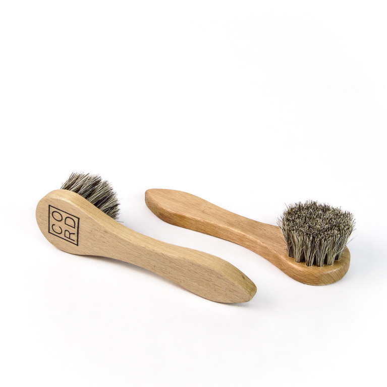 Horsehair Dauber Brush | Cord Shoes and Boots | Made in the USA
