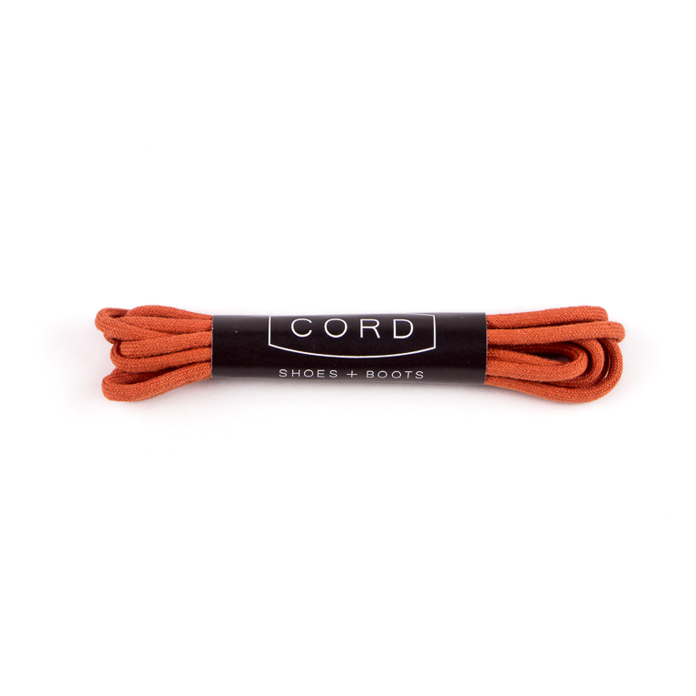 Orange Shoelaces | Cord Shoes and Boots | Made in the USA