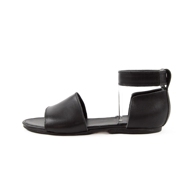 Women's Portage Sandal in Black | Cord Shoes and Boots | Made in the USA