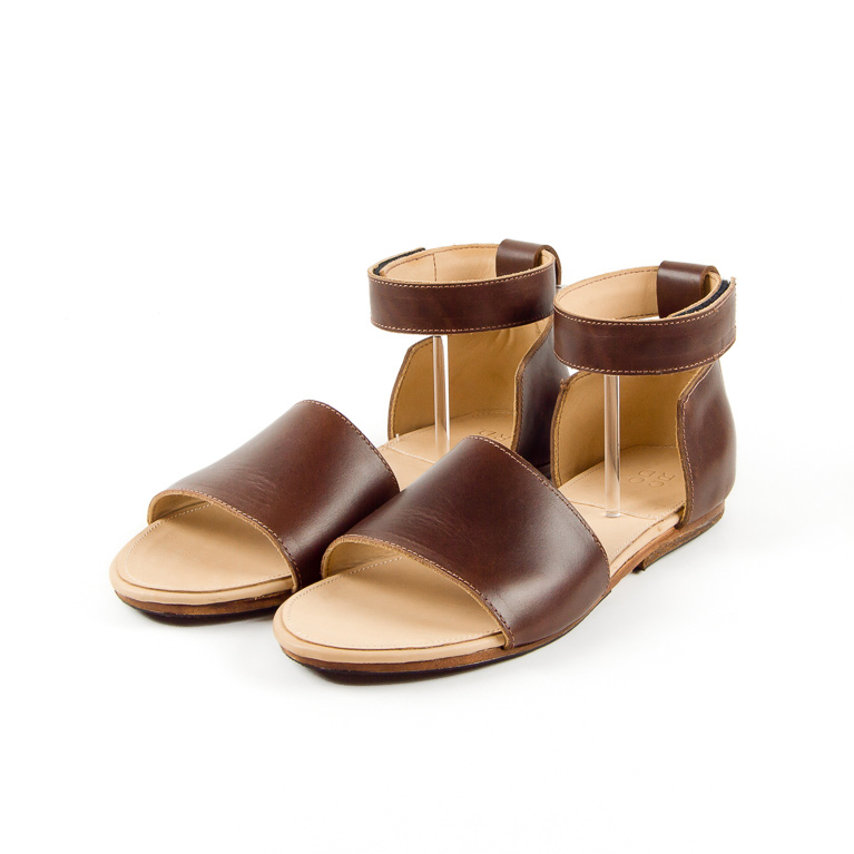 Women's Portage Sandal in Brown | Cord Shoes and Boots | Made in the USA