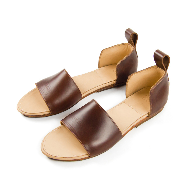 Women's Portage Sandal in Brown | Cord Shoes and Boots | Made in the USA