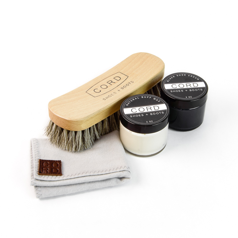 Shoe Care Set | Cord Shoes and Boots | Made in the USA